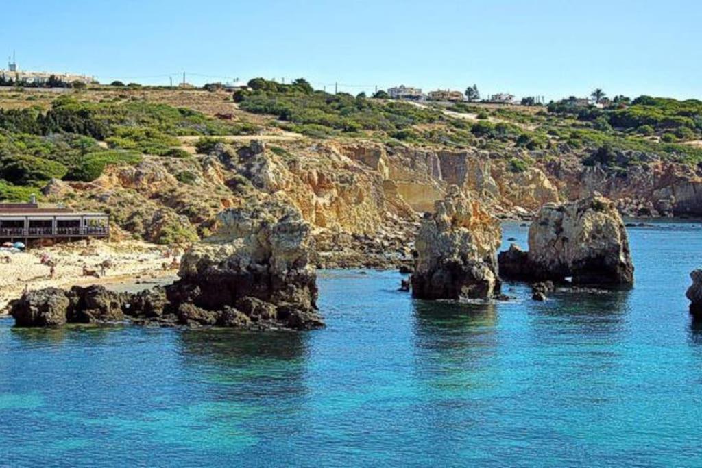 Apartamento Encantador A 100M Da Praia Carvoeiro  Kültér fotó
