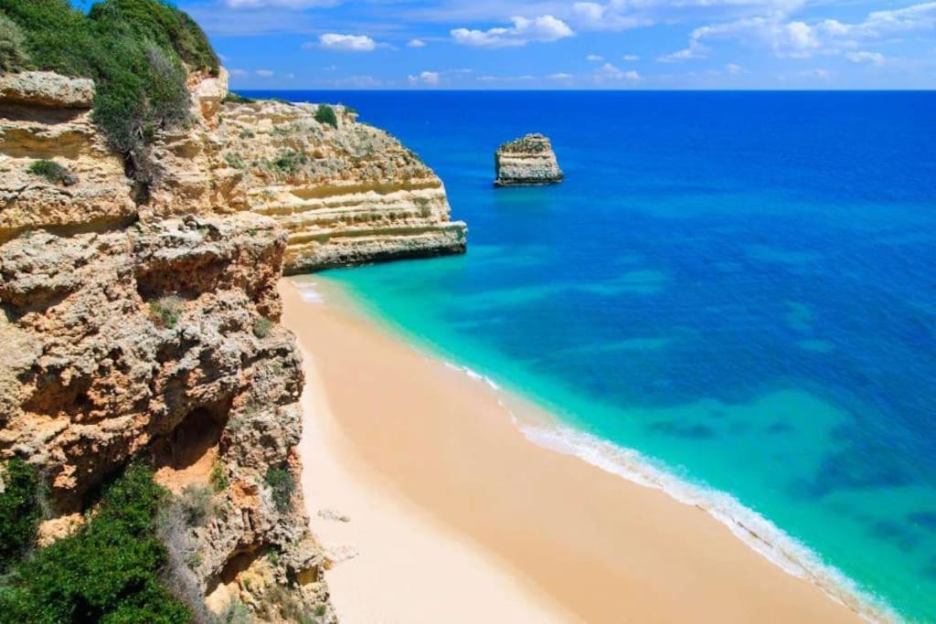Apartamento Encantador A 100M Da Praia Carvoeiro  Kültér fotó
